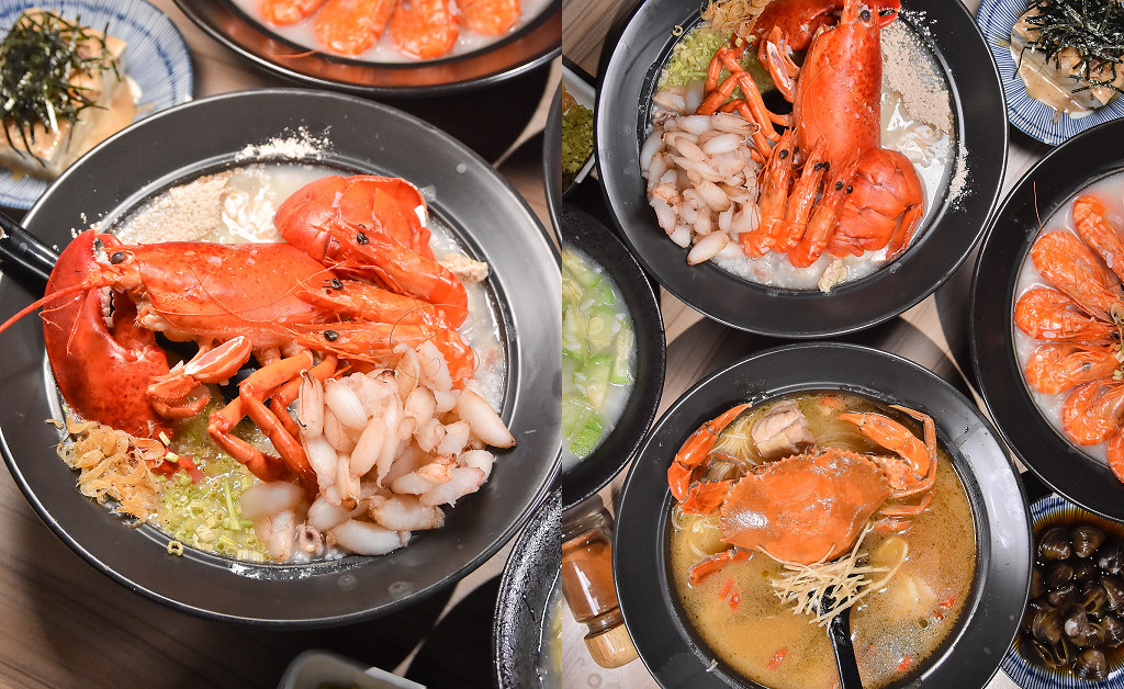 台中海鮮粥 粥堂 菜單 食尚玩家
