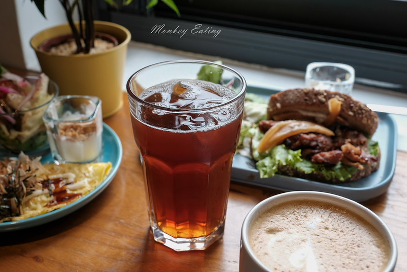 【台中捷運舊社站】日起食書-烤廚早午餐│烘烤燕麥、三明治營養滿分,近北屯舊社公園 @Nini and Blue 玩樂食記 DSCF4473