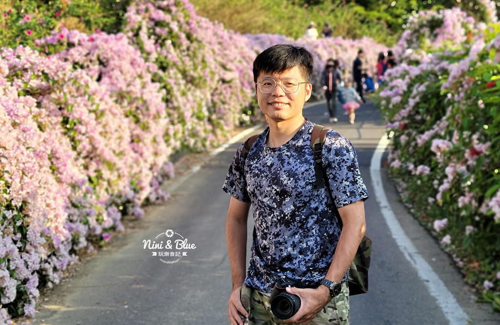 苗栗通霄蒜香藤花海景點06