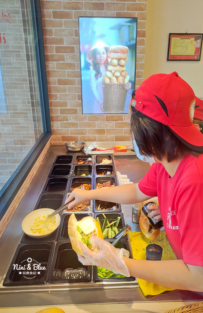 西貢越南法國麵包工藝 市政店.台中美食21