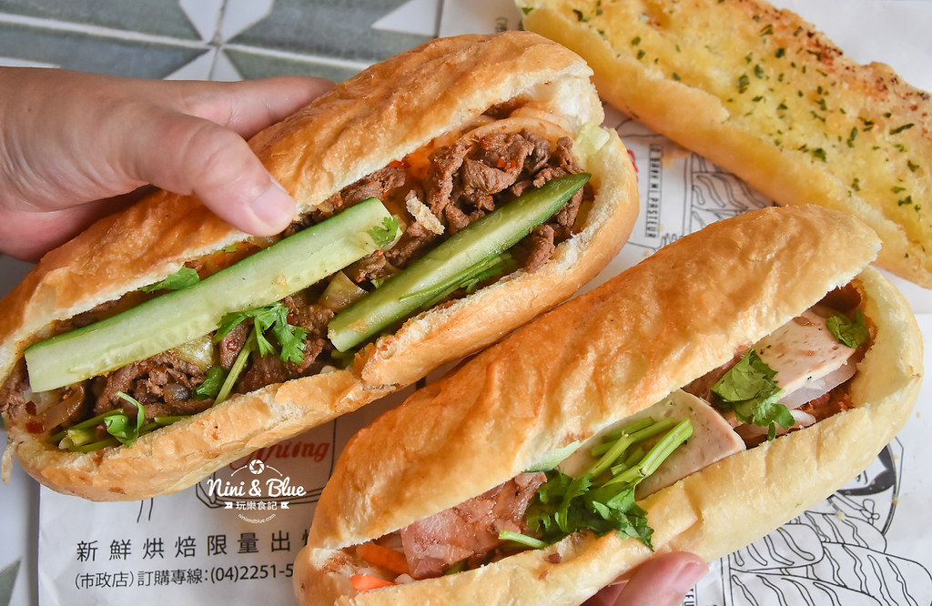 西貢越南法國麵包工藝 市政店.台中美食11