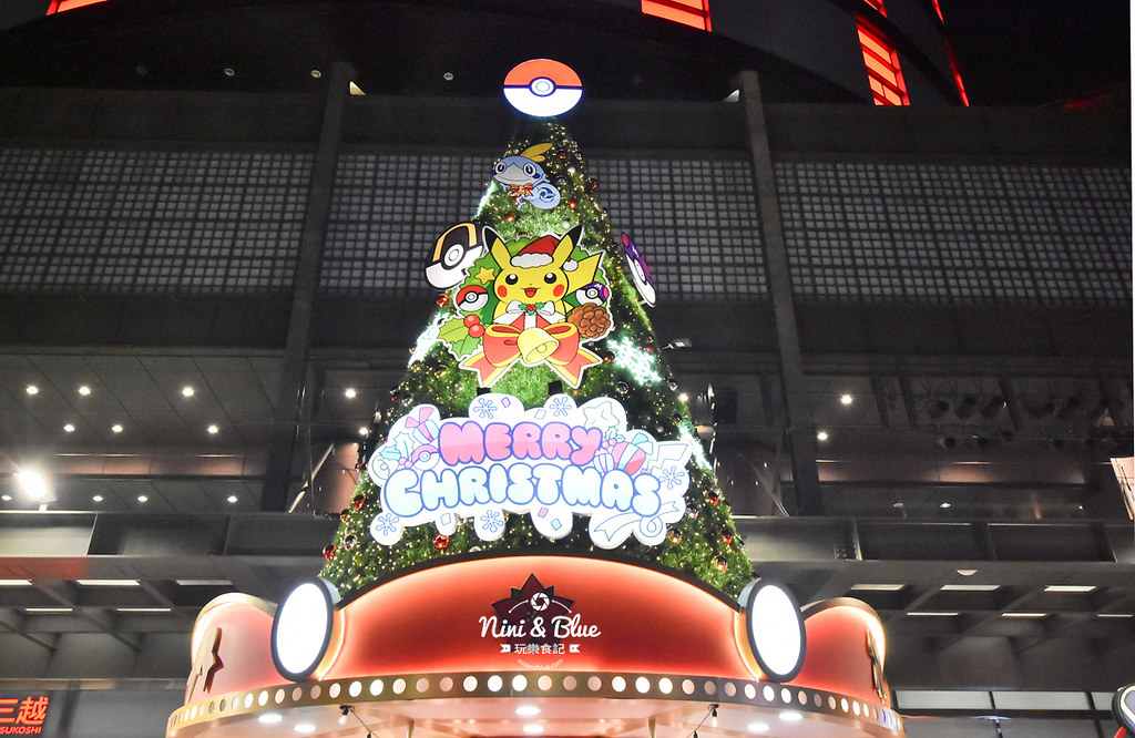 寶可夢繽紛遊樂園.台中聖誕節景點10