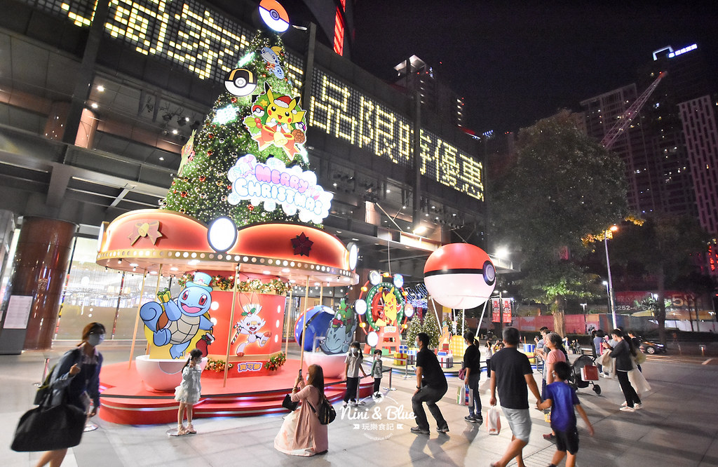 寶可夢繽紛遊樂園.台中聖誕節景點12