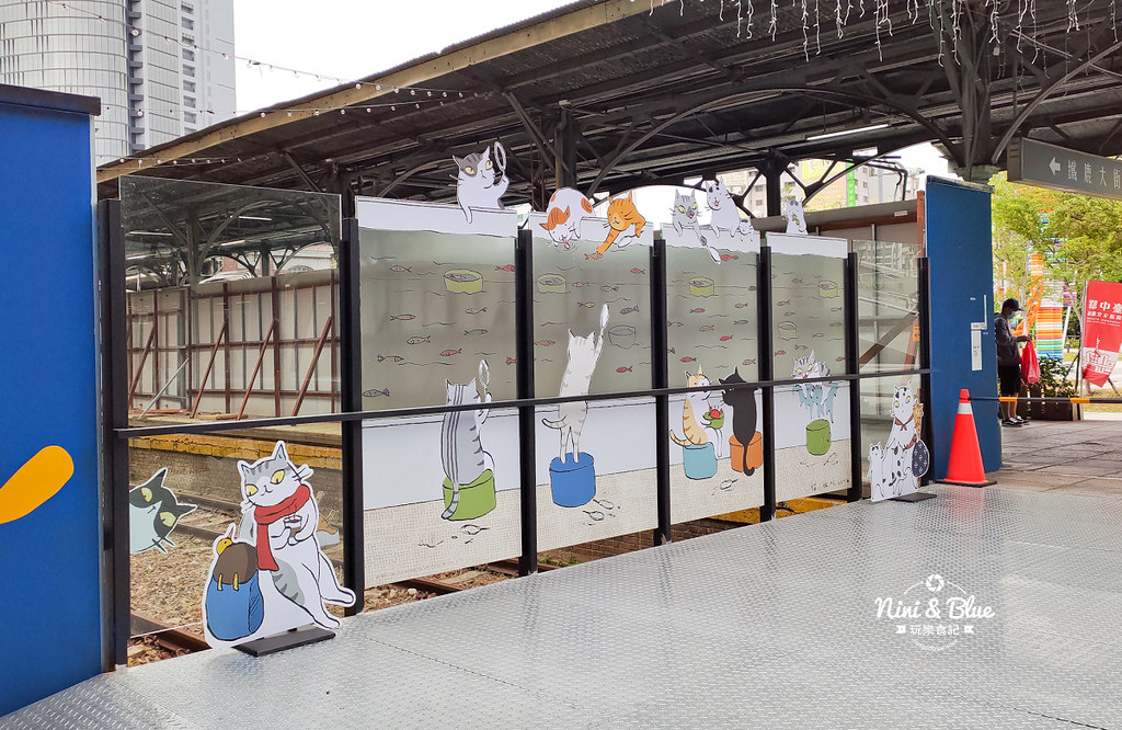 貓小姐Ms.Cat插畫特展.台中火車站10