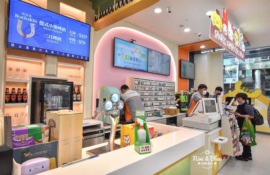 kitty &X-Store台中三麗鷗聯名7-11商店08