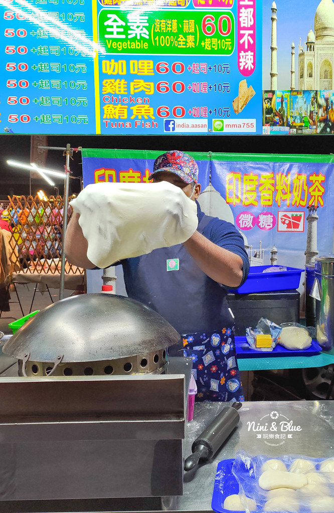 印度阿三甩餅.旱溪夜市05