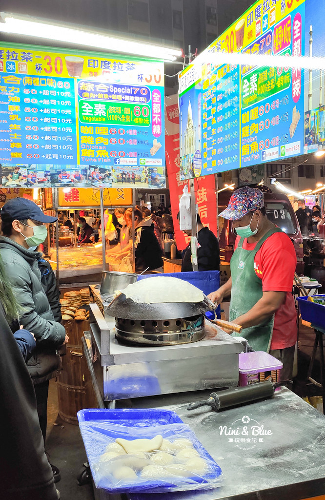 印度阿三甩餅.旱溪夜市11