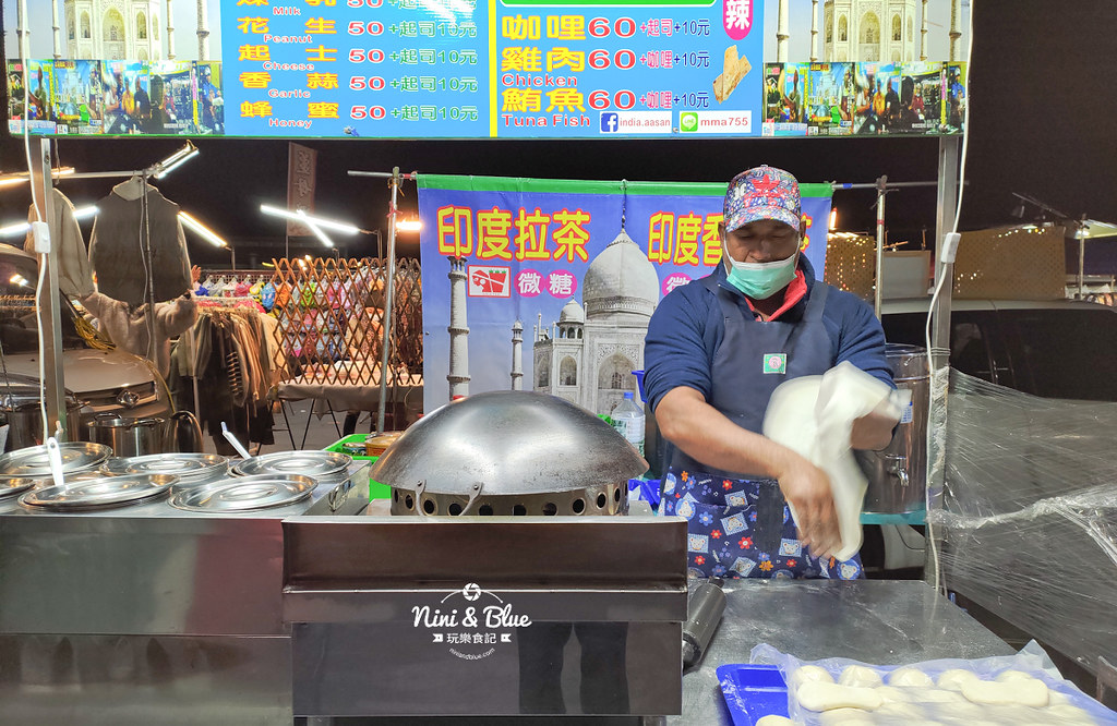 印度阿三甩餅.旱溪夜市04