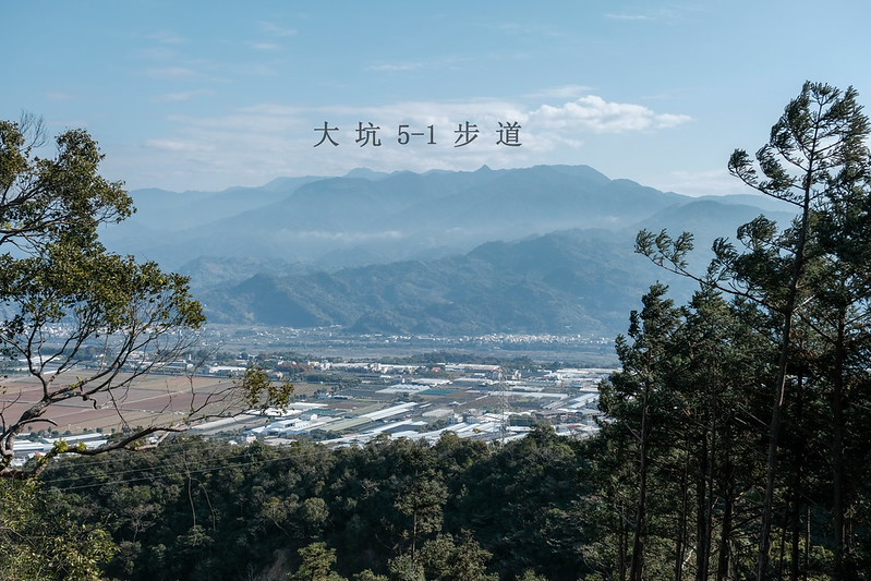 【大坑5-1號登山步道】連接5號登山步道,台中頭嵙山稜線縱走,欣賞新社美麗山景~ @Nini and Blue 玩樂食記 DSCF8779
