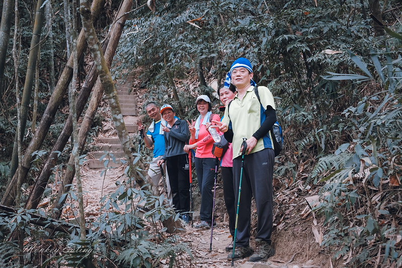 【白毛山步道】台中谷關七雄排行第6,遠眺整座東卯山好美,IG打卡白鹿吊橋超好拍 @Nini and Blue 玩樂食記 DSCF1227