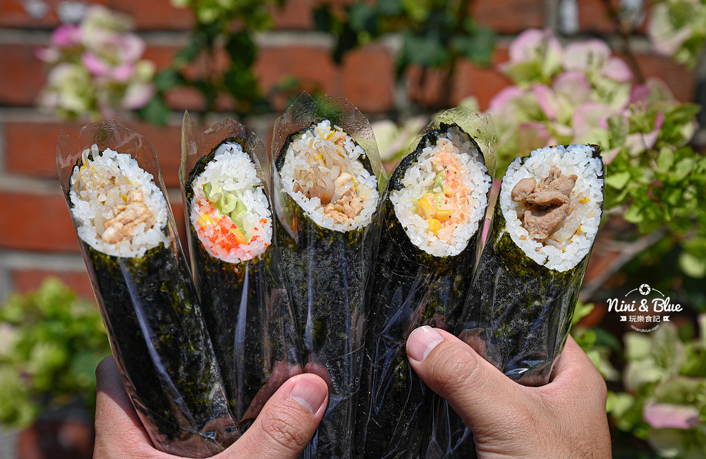 明洞海苔飯捲菜單 台中一中街美食21
