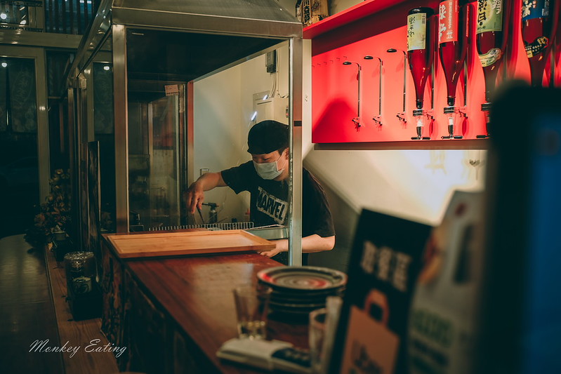 【台中西屯】鍛刀串燒居酒屋│營業到凌晨1點,逢甲日式料理下班宵夜 ,有串燒、炸物、湯品、生啤酒 @Nini and Blue 玩樂食記 DSCF0723