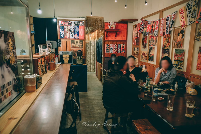 【台中西屯】鍛刀串燒居酒屋│營業到凌晨1點,逢甲日式料理下班宵夜 ,有串燒、炸物、湯品、生啤酒 @Nini and Blue 玩樂食記 DSCF0711