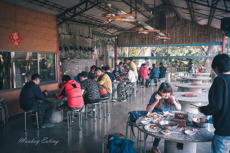 真好味土雞城│超過30年傳統好滋味,必點三杯雞跟炸豆腐,還能烤肉賞風景,台中聚餐推薦 @Nini and Blue 玩樂食記 DSCF2344