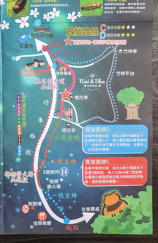 東勢林場地圖4