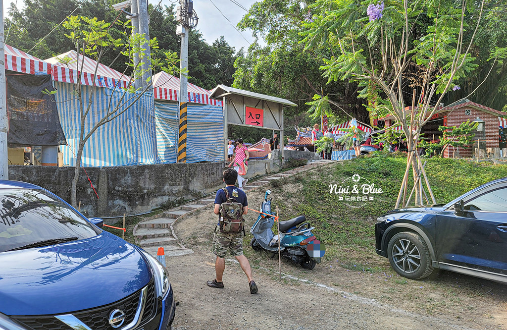 彰化花壇虎山巖金針花 停車門票01