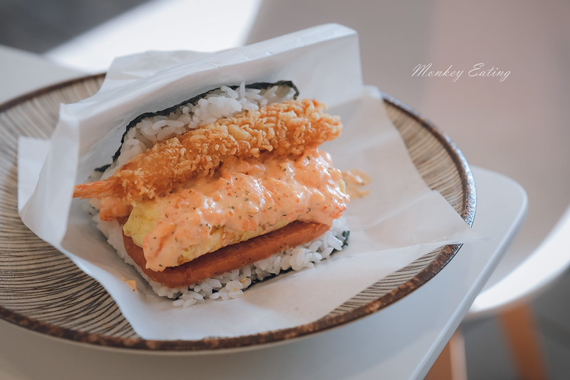 【台中豐原】飯不著痕跡│文青風格日式飯糰早午餐,早上吃的到炸蝦可樂餅,壽司飯糰餡料超飽滿,近豐原國中 @Nini and Blue 玩樂食記 DSCF3712