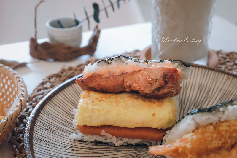 【台中豐原】飯不著痕跡│文青風格日式飯糰早午餐,早上吃的到炸蝦可樂餅,壽司飯糰餡料超飽滿,近豐原國中 @Nini and Blue 玩樂食記 DSCF3692