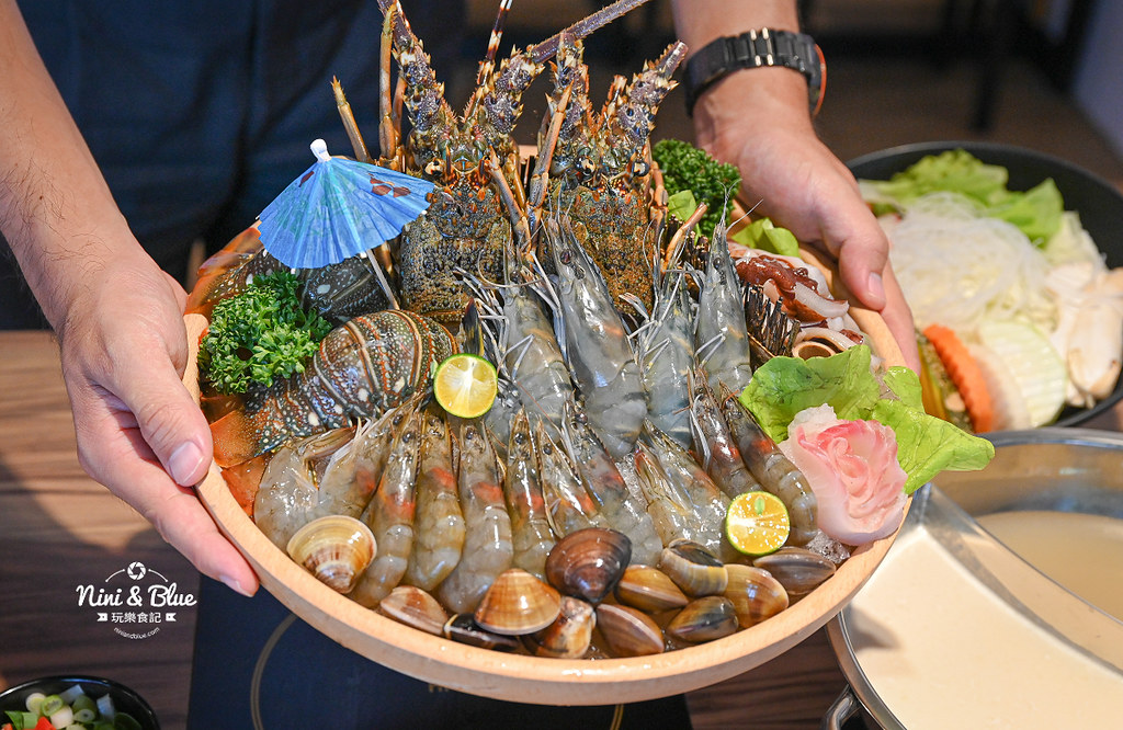 築崎鍋物 中興大學美食 相撲火鍋 雙龍蝦18