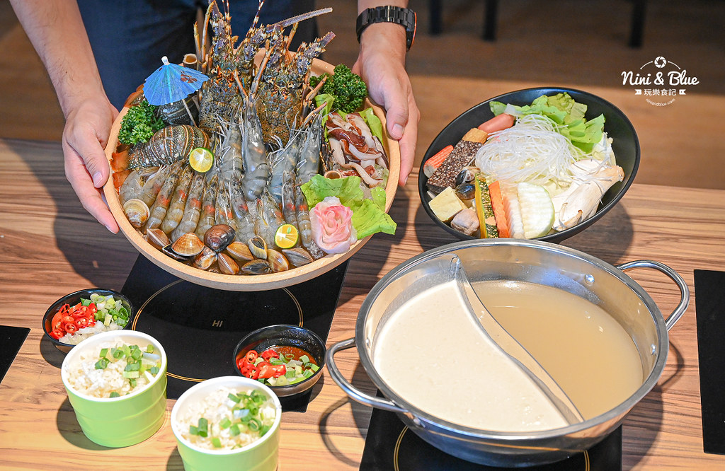 築崎鍋物 中興大學美食 相撲火鍋 雙龍蝦17