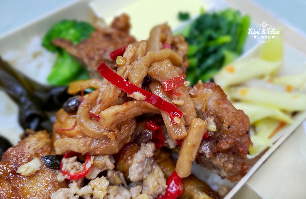 胖子逃跑 厚切排骨專賣 台中便當14