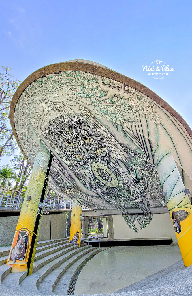 中興大學 綠川景點 愛麗絲夢之兔 20