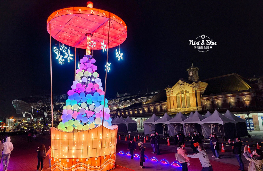 台中珍奶耶誕節燈飾 台中好甜05