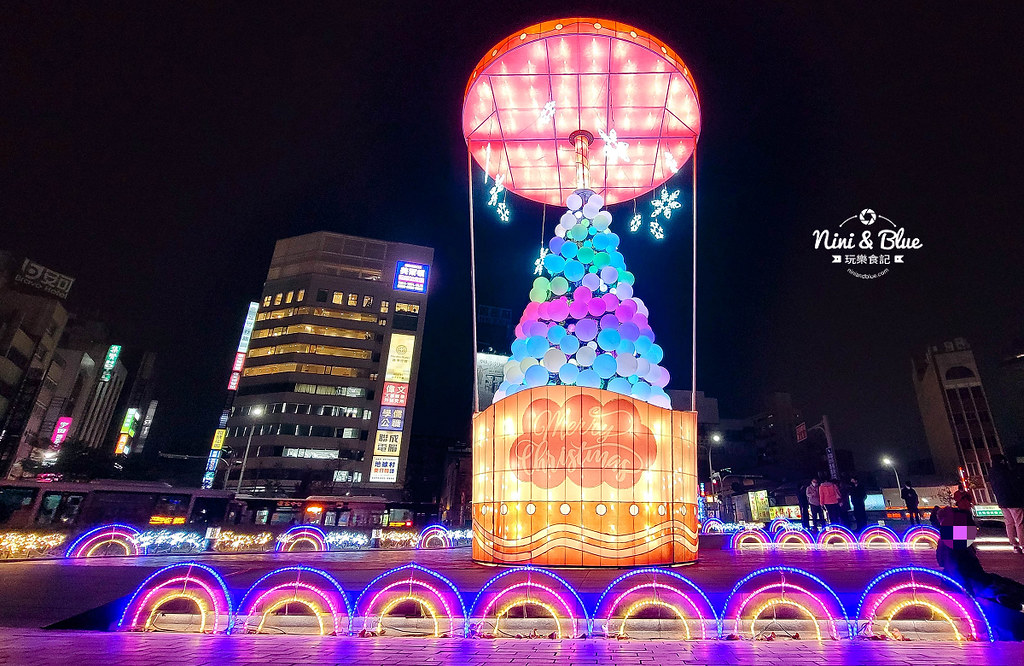 台中珍奶耶誕節燈飾 台中好甜02