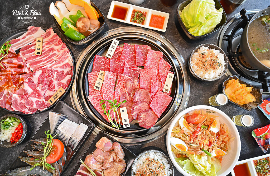 草屯燒肉 唯真燒肉 菜單 田中央29