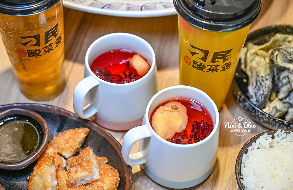刁民酸菜魚公益店 菜單 台中南屯宵夜推薦21