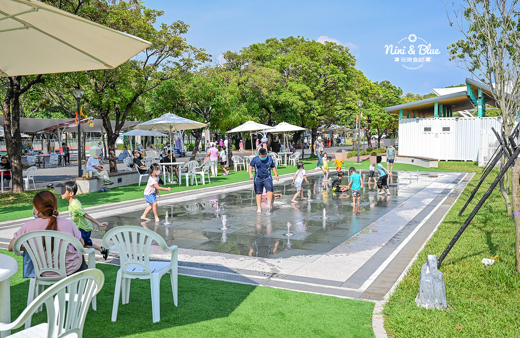 雲林斗六膨鼠森林公園 噴水 市集 活動28