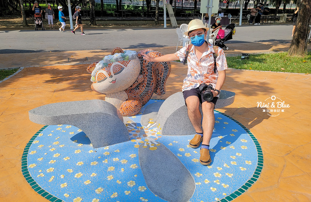 雲林斗六膨鼠森林公園 噴水 市集 活動11