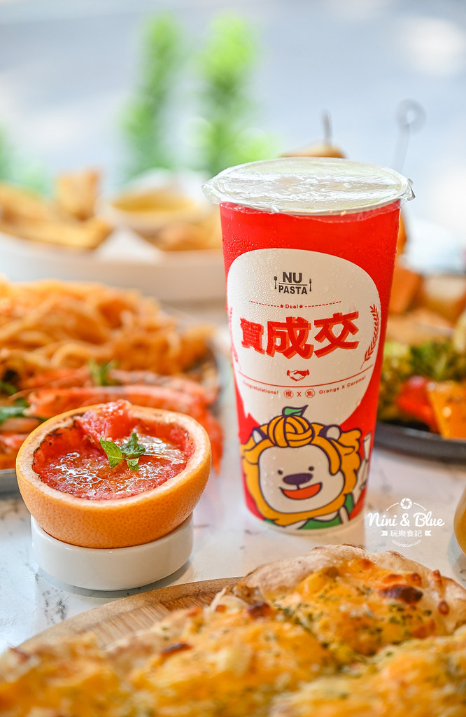 nu pasta 台中義大利麵2D畫風 崇德路下午茶28