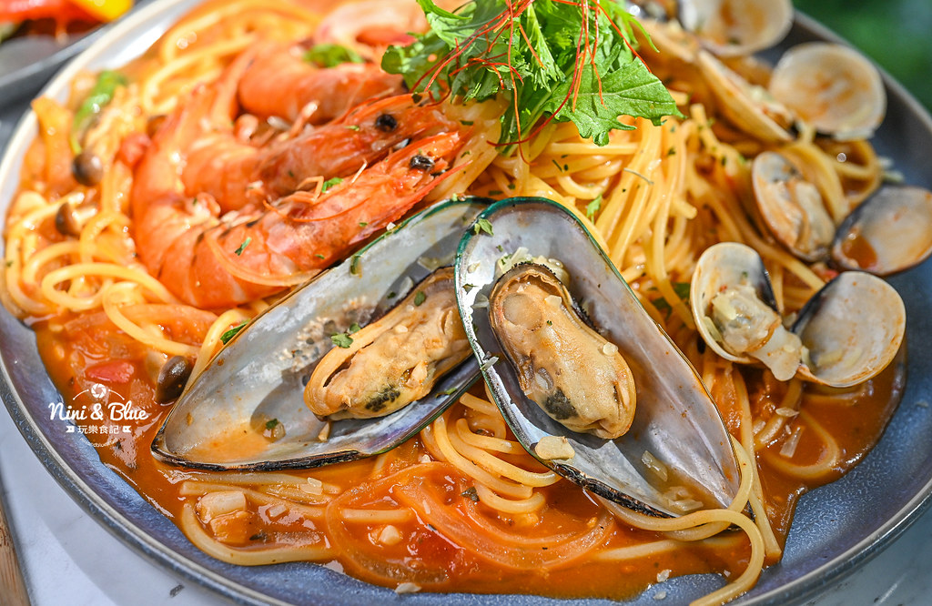 nu pasta 台中義大利麵2D畫風 崇德路下午茶08