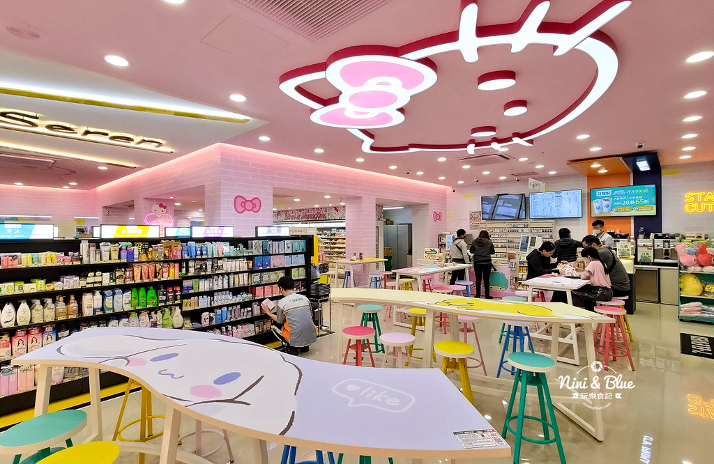 台中三麗鷗主題超商台中特色超商11