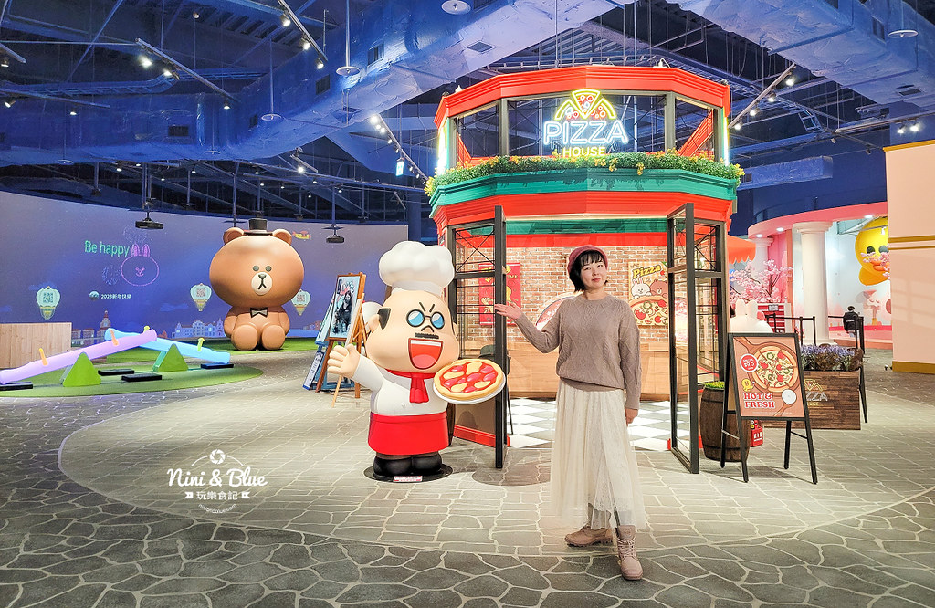 熊大的麗寶小鎮 LINE FRIENDS TOWN 優惠門票15
