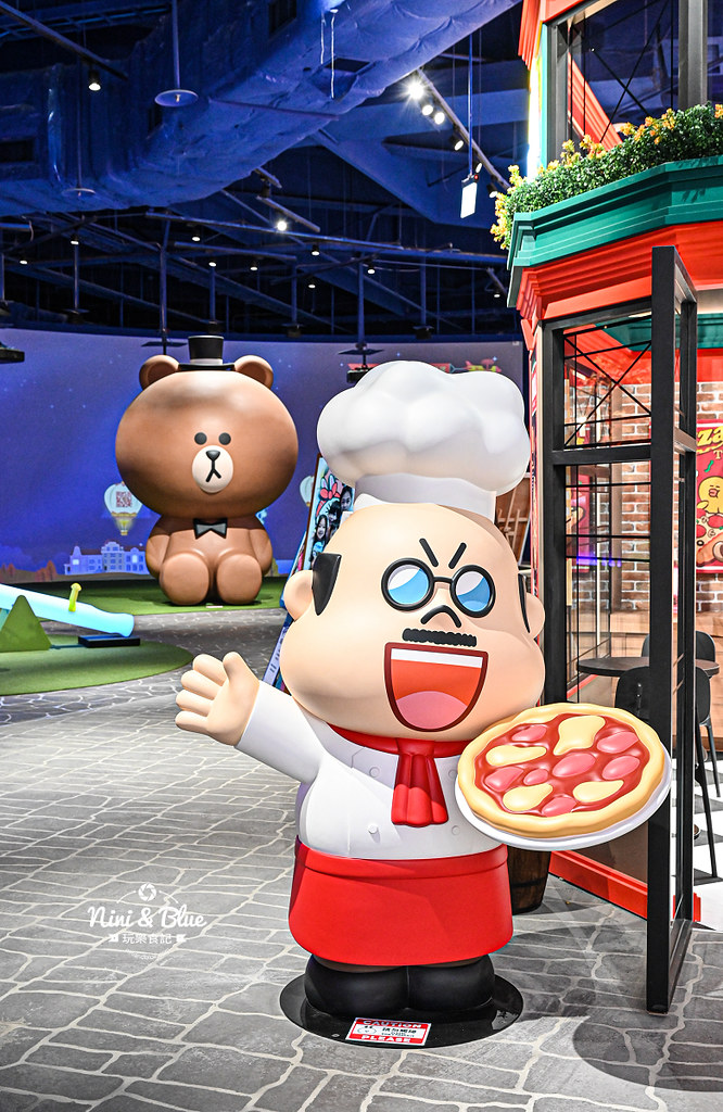 熊大的麗寶小鎮 LINE FRIENDS TOWN 優惠門票38