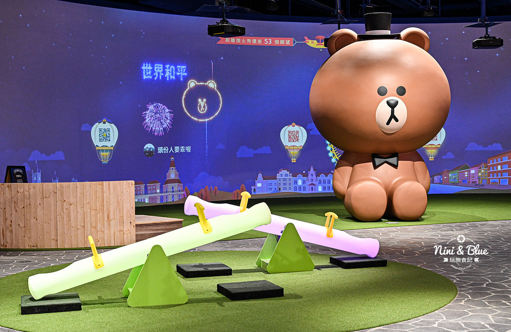 熊大的麗寶小鎮 LINE FRIENDS TOWN 優惠門票37