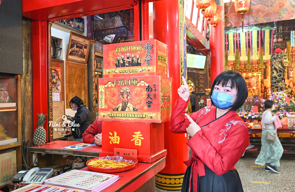 台中發財金 南天宮 關公廟 求財 唐裝唐服體驗26