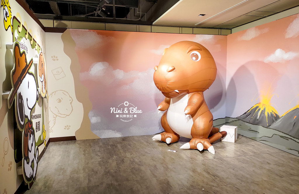 史努比恐龍探險巡迴展 台中新光三越 免費景點15