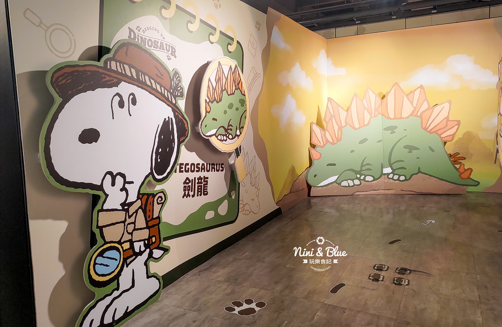 史努比恐龍探險巡迴展 台中新光三越 免費景點06