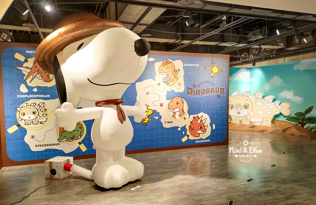 史努比恐龍探險巡迴展 台中新光三越 免費景點04