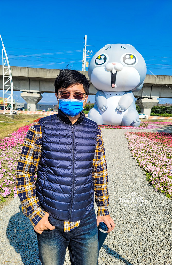 彰化 溪州公園 花在彰化接駁車 賞花03