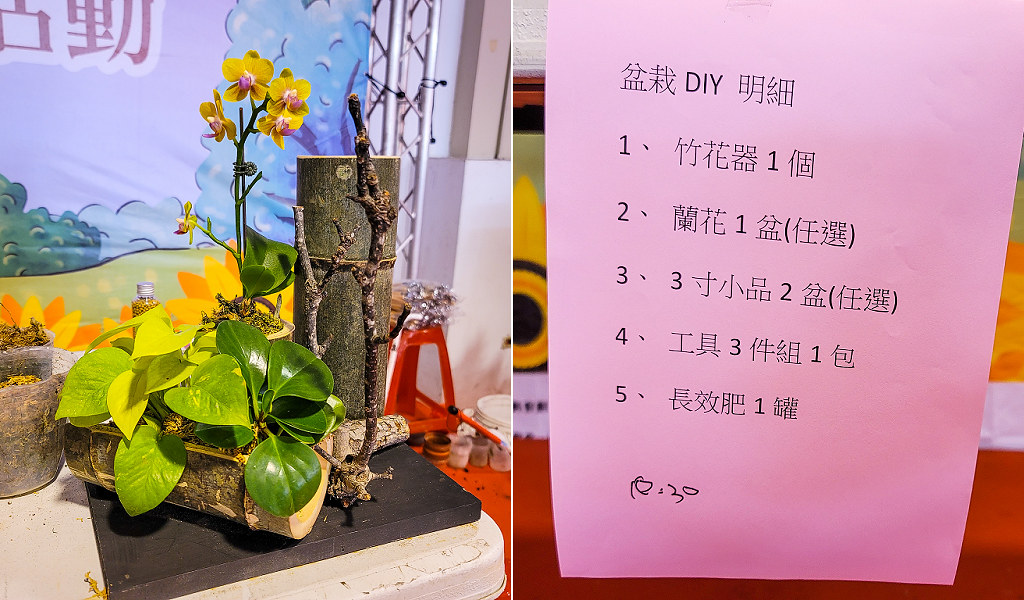彰化 溪州公園 花在彰化接駁車 賞花01
