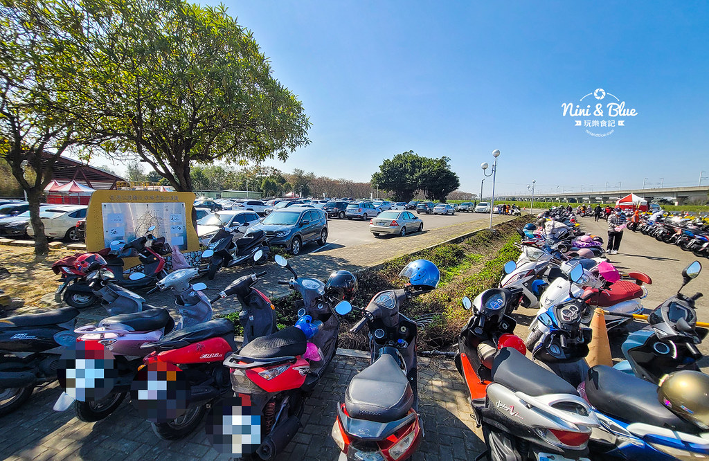 彰化 溪州公園 花在彰化接駁車 賞花31