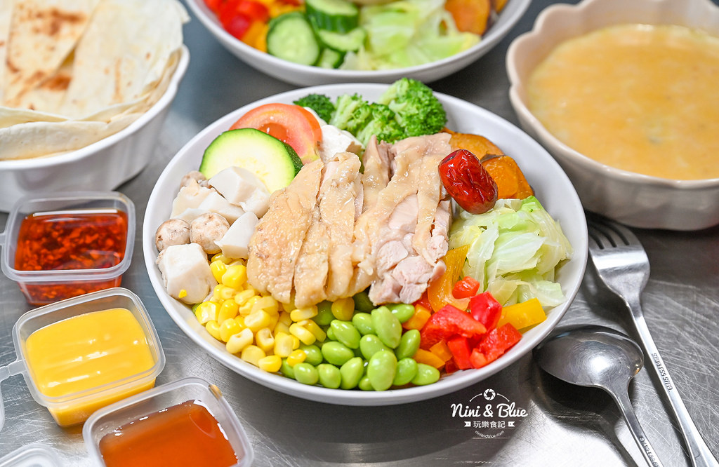 豆雞眼溫沙拉 菜單 台中輕食沙拉便當11