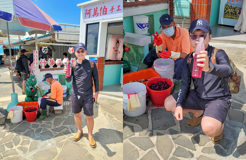 澎湖美食 西嶼小門 仙人掌 小管先生01