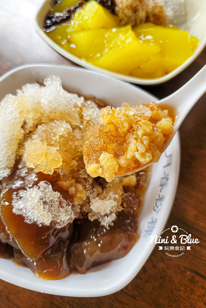 月春粉粿冰 菜單 台中冰店12