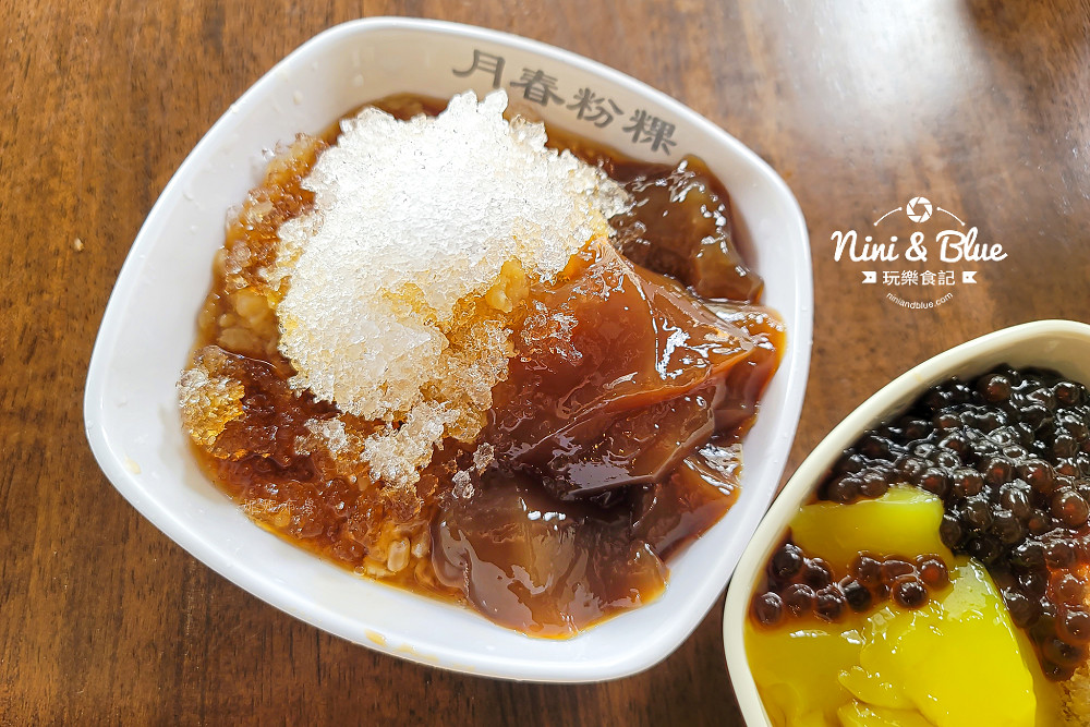 月春粉粿冰 菜單 台中冰店11
