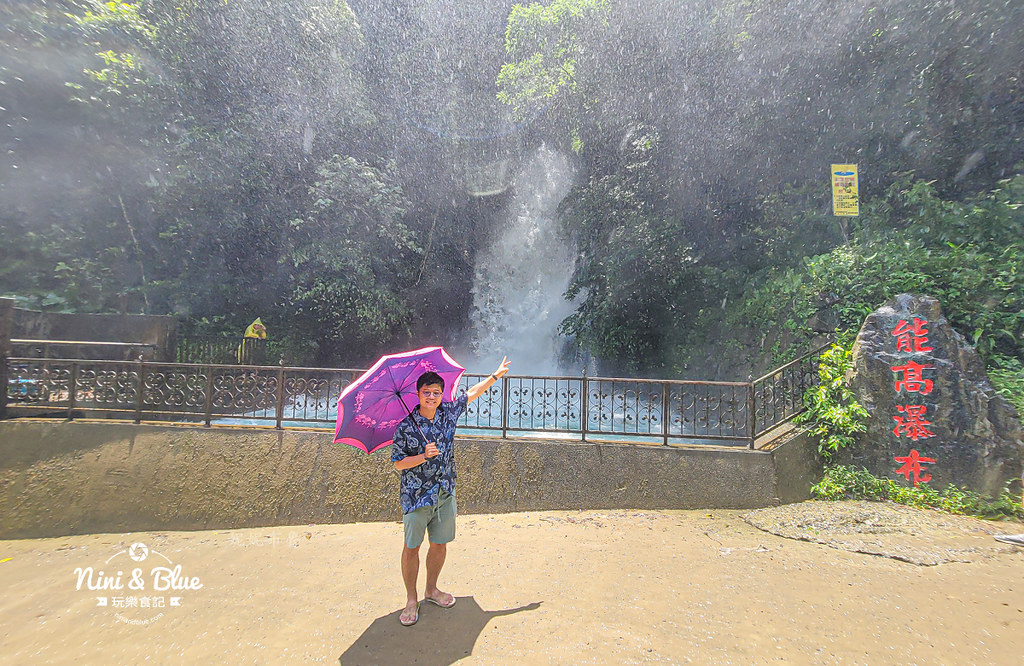南投埔里玩水景點 能高親水公園 能高瀑布19